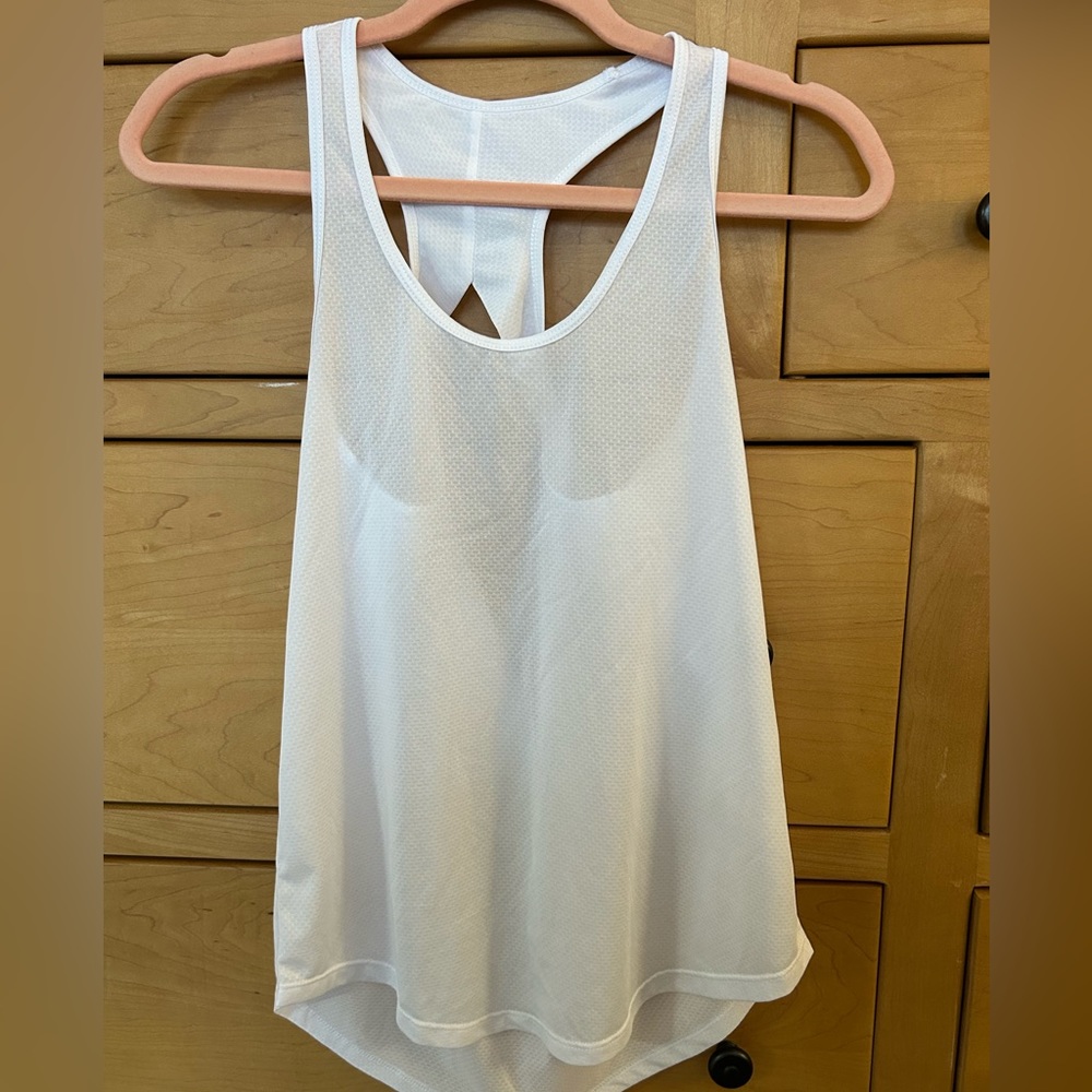 Zyia Active vented open back tank size small